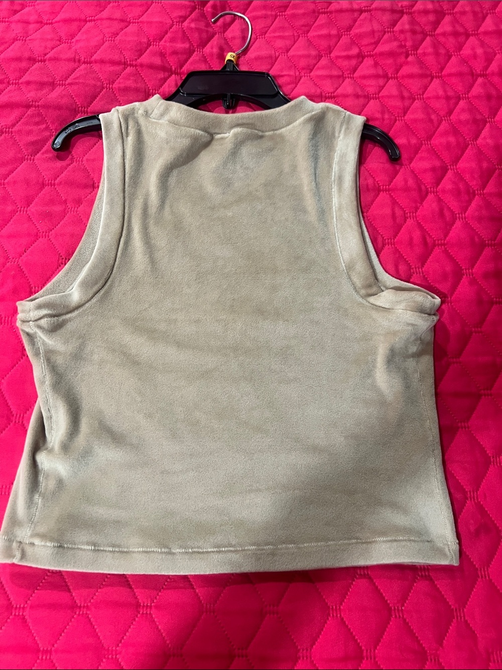 SKIMS Beige Tank Top Sleeveless Cropped Crew - Picture 5 of 5
